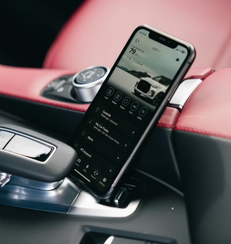 The ANDERY MagSafe car mount keeps the phone visible without distracting the driver.